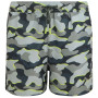 Maillot bain enfant Regatta Skander DrkStrmCamo gris DrkStrmCamo