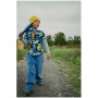 T-shirt enfant Wouki Bara Super blue