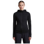 Veste polaire fonctionnelle femme Icebreaker Women Merino Blend 200 RealFleece™ Descender LS Zip Hoodie