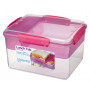 Boîte repas Sistema Sistema Lunch Tube To Go 2,3L rose