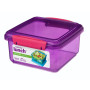Boîte aliments Sistema Lunch Plus 1,2l violet