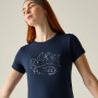 T-shirt femme Regatta Womens Fingal Stretch