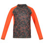 Maillot bain enfant Regatta Hoku gris / orange Magm/GrpLfCa