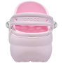 Pantoufles femme Crocs Classic Platform Pearl Clog