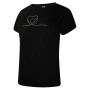 T-shirt femme Dare 2b Crystallize Grphic