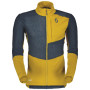 Sweatshirt fonctionnel homme Scott Explorair Alpha Raw jaune / bleu mellow yellow/metal blue