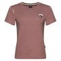 T-shirt femme Chillaz Iseo Sunset bordeau Wine