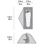 Tente de randonnée MSR Elixir 1 Tent