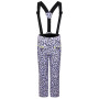 Pantalon d'hiver enfant Dare 2b Timeout II Pant violet / vert CosmcSkyLeop