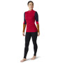 T-shirt fonctionnel femme Smartwool W Intraknit Merino 200 Colorblock 1/4 Zip