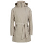 Manteau d'hiver femme Fundango Charlotte Trenchcoat beige cashmere