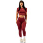 Top femme Nebbia Seamless crop top with SS Power