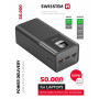 Banque d'énergie Swissten Power Line 50000 mAh 100W