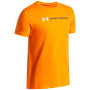 T-shirt fonctionnel enfant Under Armour UA B Logo Wordmark SS Outrageous Orange
