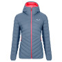 Veste femme Salewa W Brenta Jkt gris / orange Flintstone