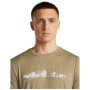 T-shirt homme Icebreaker Men Merino 150 Tech Lite SS Tee The Peaks