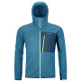 Veste homme Ortovox Swisswool Piz Duan Jacket M bleu clair mountain blue