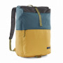 Sac à dos Patagonia Fieldsmith Roll Top Pack jaune / bleu Patchwork: Surfboard Yellow w/Abalone Blue