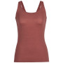 Top femme Icebreaker Wmns Siren Tank rouge grape
