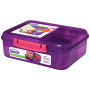 Boîte à goûter Sistema Bento Lunch To Go violet