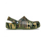Chausson enfant Crocs Classic Camouflage Clog Army Green/Multi