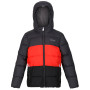 Veste enfant Regatta Lofthouse V gris / rouge Ash/Cajunora