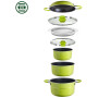 Jeu de casseroles Brunner Popote Juniper 8+1 Ø 24 cm