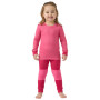 Ensemble fonctionnel enfant Helly Hansen K Lifa Merino Set Hot Pink