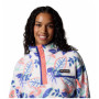 Sweat-shirt femme Columbia Helvetia™ II Printed Cropped Half Snap