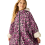Manteau imperméable pour enfant Regatta Junior Waterproof Changing Robe Pro Pink