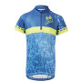 Maillot cyclisme enfant Silvini Scrivia 2023 bleu / vert blue-lime