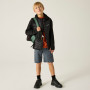 Veste enfant Regatta Junior Andreson Hybrid Black/Sealgr