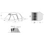Tente familiale Outwell Earth 5 Plus