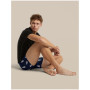 Caleçons fonctionnels homme Icebreaker Men M 150 Anatomica Boxers BearTourAOP