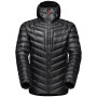 Veste d'hiver homme Mammut Broad Peak IN Hooded Jacket M 2022 noir / blanc Blackwhite