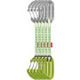 Dégaines Ocún KESTREL QD DYN 8, 15cm, 5-pack green Green