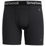 Caleçons fonctionnels homme Smartwool M Everyday Merino Boxer Brief Boxed noir BLACK