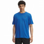 T-shirt homme Under Armour Tech Vent Jacquard bleu Blue
