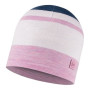 Bonnet Buff Merino Move Beanie rose Pansy