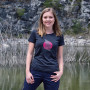 T-shirt fonctionnel femme Progress OS Sullana "Fern" 24QN