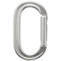 Mousqueton Black Diamond Oval Keylock argenté Polished