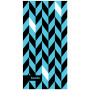 Serviette Towee Dynamic 50x100 cm bleue / noir Blue