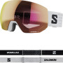 Masques ski Salomon Radium Pro Multilayer blanc White