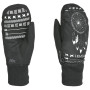 Gants femme Level Coral Mitt noir / blanc Black-White