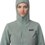 Veste polaire fonctionnelle femme Patagonia W's R2 CrossStrata Hoody
