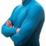 T-shirt homme Sensor DF Merino Wool dl.r. zip