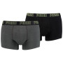 Caleçon homme Puma Basic Trunk 2P 2021 girs fluo yellow / grey