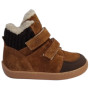 Chaussures barefoot pour enfant beBare 3555TY Tan brun TAN