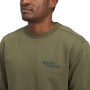 Sweat-shirt homme Black Diamond M Mini Stacked Crewneck