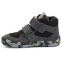 Chaussures barefoot toutes saisons pour enfant Frodo Barefoot Tex Fun Autumn Grey/Black